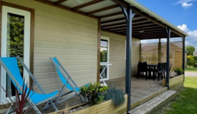 Mobile home for 6 with terrace in Sainte-Marie-du-Mont