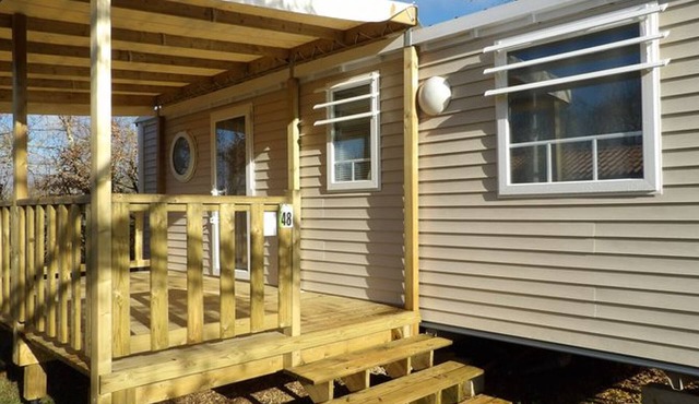 Mobile Home 32m², 3 Bedrooms, Terrace & Equipped Kitchen