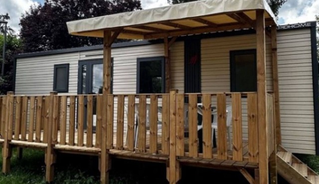 Mobile home 34m² with terrace for 6 people, Charlieu