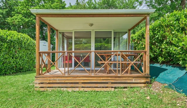 Mobile Home "4 Personnes 208" with Shared Pool & Private Terrace