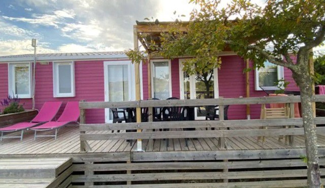 Mobile Home 40m² with Terrace for 6 at Le Boulou Camping