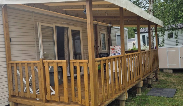 Mobile home 6 sleeps 4 * Domaine in the heart of the Loire Valley Castles