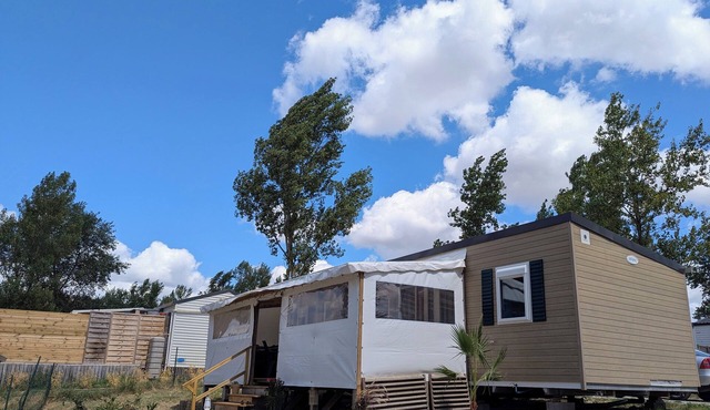 Mobile home Appolon Riviera air-conditioned 6/8 persons