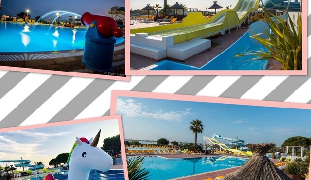 Mobile home at campsite Siblu le Lac des reves 4 stars