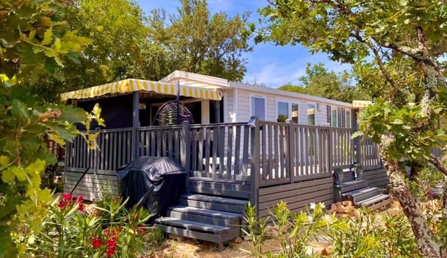 Mobile home camping calme