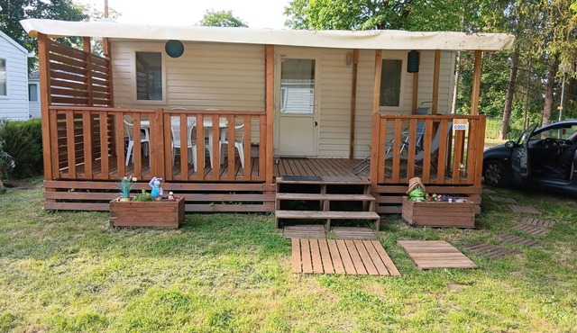 Mobile home camping de Boofzheim near Europa Park and Rulantica.