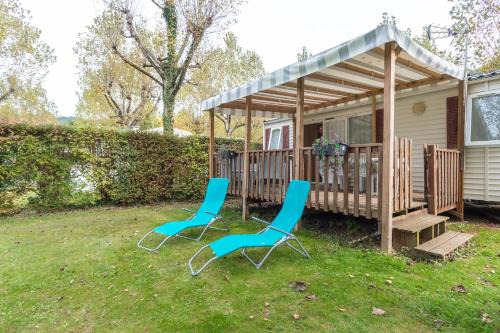 mobile-home camping de la truite