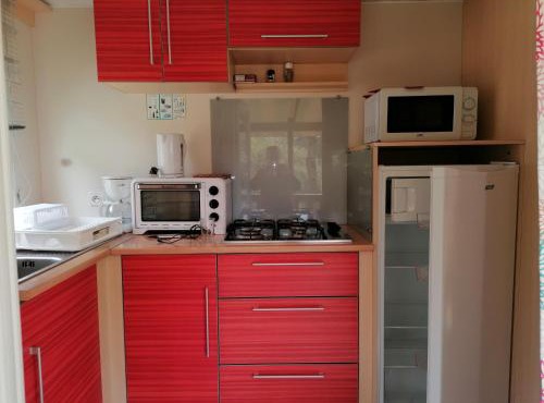 Mobile home camping du lac de Bairon