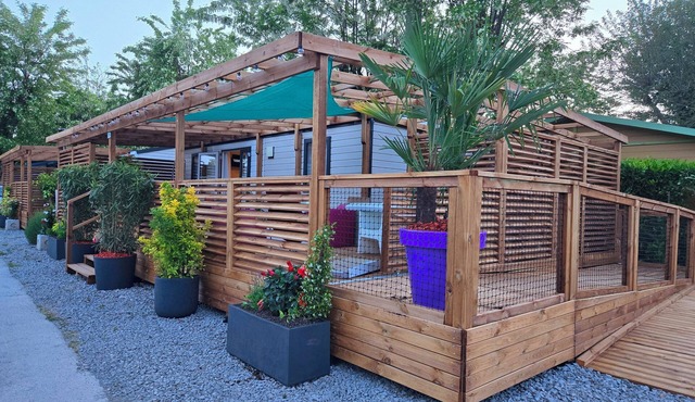 Mobile home camping La Chareyrasse