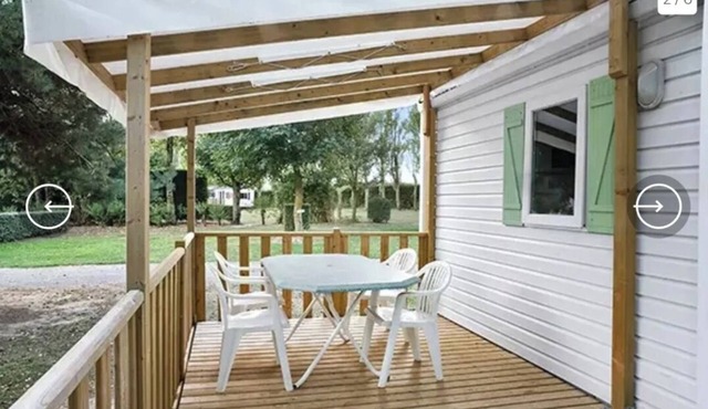 Mobile home camping La Dune Blanche