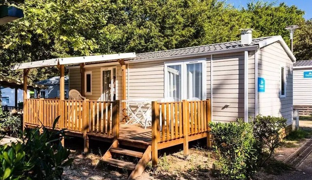 Mobile-home | Comfort | 2 Bedrooms | 4 persons | Raised terrace