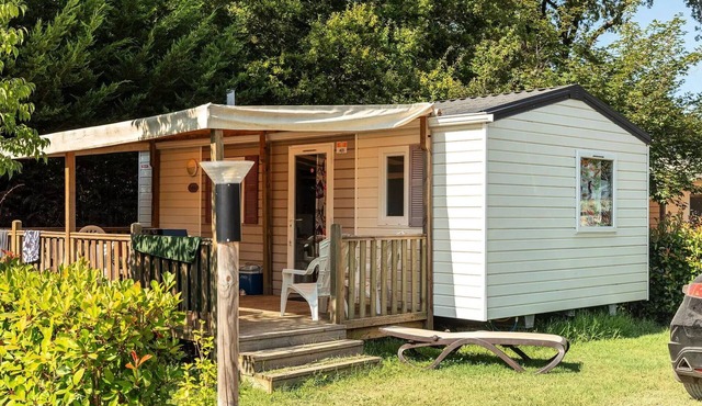 Mobile-home | Comfort | 2 Bedrooms | 4 pers. | Raised terrace | A/C