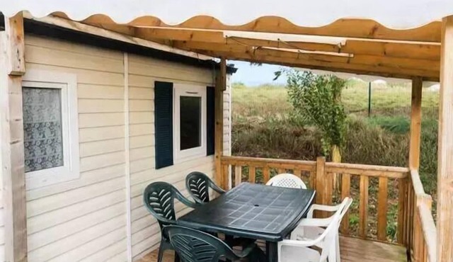 Mobile-home | Comfort | 2 Bedrooms | 4 persons | Raised terrace