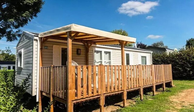 Mobile-home | Comfort | 2 Bedrooms | 4 persons | Raised terrace