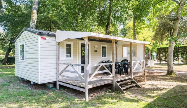 Mobile-home | Comfort | 3 Bedrooms | 6 sleeps | Raised terrace | TV