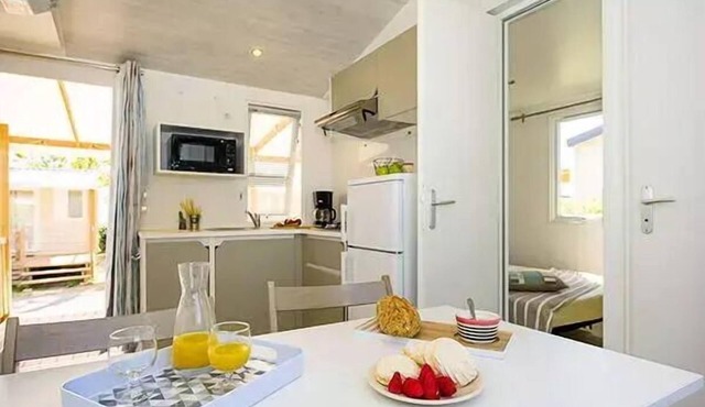 Mobile-home | Comfort | 2 Bedrooms | Sleeps 4 | Raised terrace | A/C