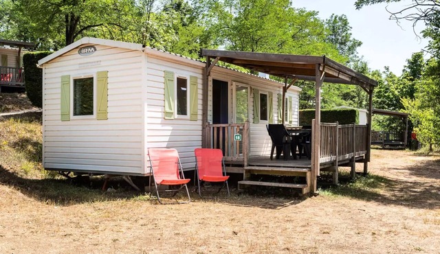 Mobile-home Confort Titania - 2 bedrooms, 25 m² + 10m² covered terrace 6 people