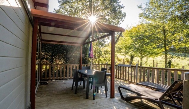 Mobile home for 5 in Espelette with terrace