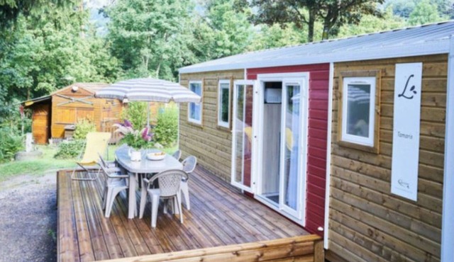 Mobile home for 6 with terrace in Séez