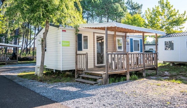 Mobile-home | Comfort | 3 Bedrooms | 6 sleeps | Raised terrace | A/C