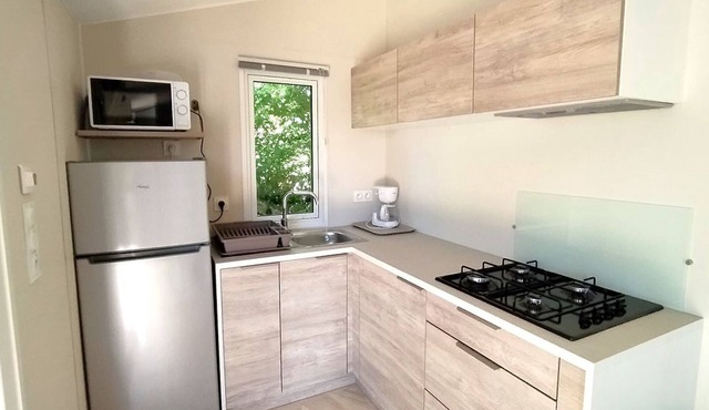 Mobile home, pets welcome - 4 guests