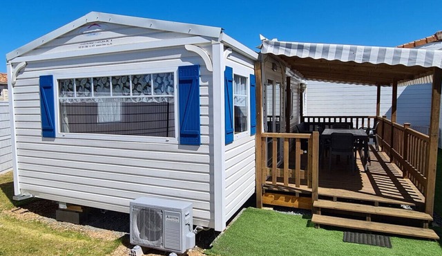 Mobile Home '4p Near Futuroscope' with Wi-Fi and Air Conditioning