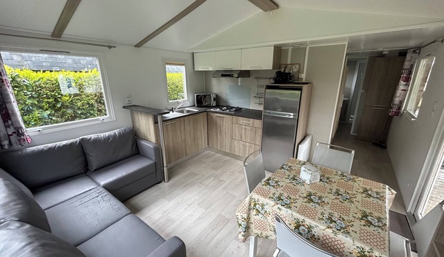 Mobile-home BRETAGNE in Camping ****Paradis, weekly rental
