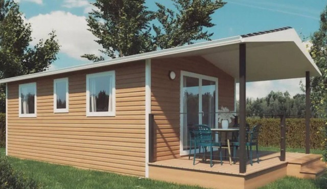 Mobile Home in Pamiers, 4 Pers, Terrace