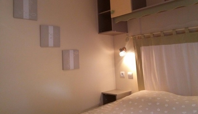 mobile home in the countryside