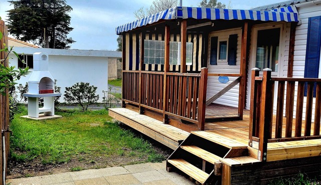 Mobile home near the sea