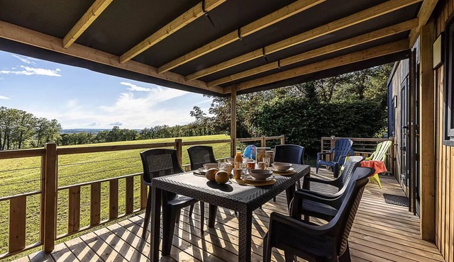 Mobile-home Premium Lacave - 3 bedrooms - TV - air conditioning - LV - 2 bathrooms 8 persons