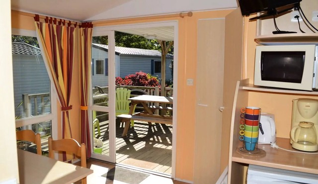 Mobile home STANDARD TY LAOUEN - TV - 2 bedrooms (1 with bunk beds) sleeps 4