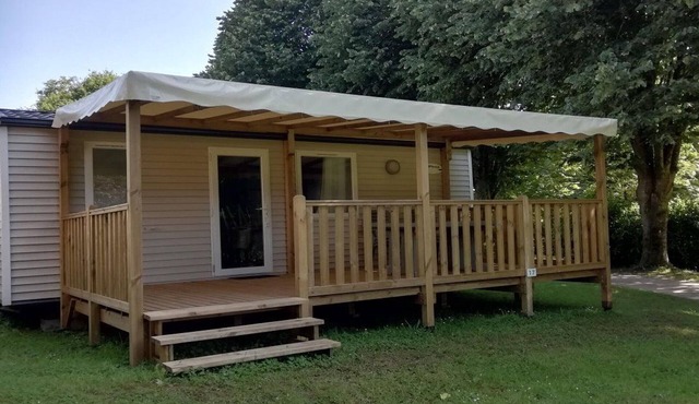 Mobile home - Terrace in Bieuzy