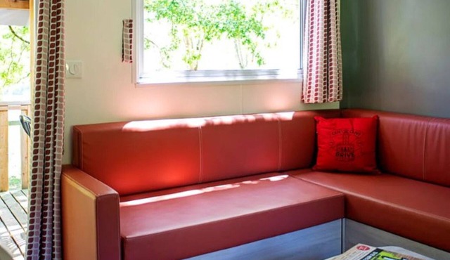 Mobile Home with Terrace and Garden Furniture for 6 People