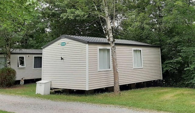 Mobile home with terrace in Mauléon-Licharre