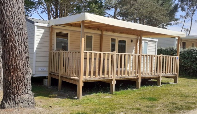 Mobile home with air conditioning - 6 guests