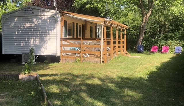 Mobile home with AIR CONDITIONING for 6 people near EUROPA PARK