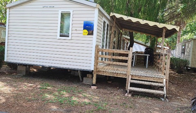 Mobile home with AC - 6 guests