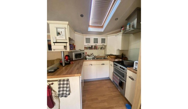 Mobile home with pool 40 minutes from the beach