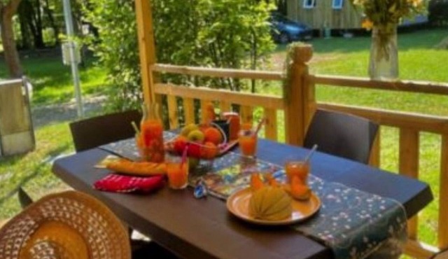 Mobile home with terrace - 5 guests