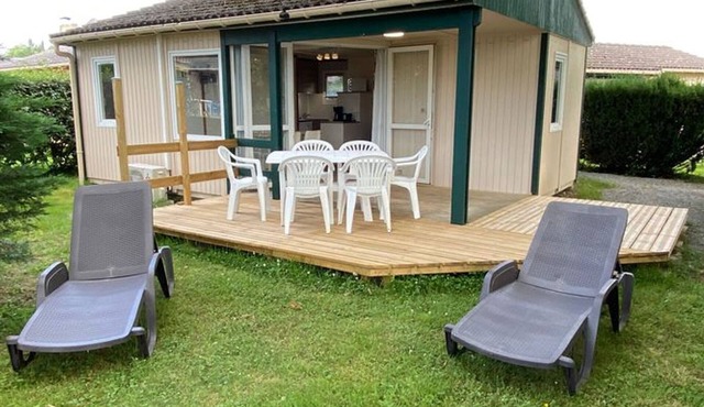 Mobile Home with Terrace in Gurmençon