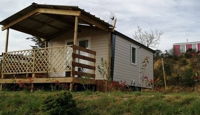 Mobile-home with terrace and disabled access in Le Boulou