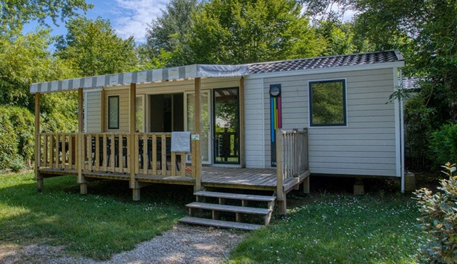 Mobile Home with Terrace, Sleeps 6