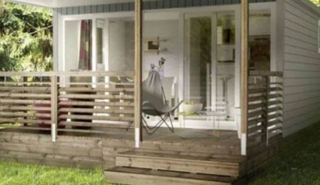 Mobile Home with Terrace in Meyrueis