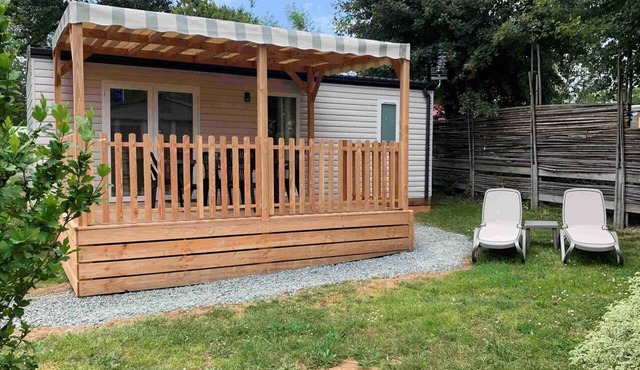 Mobile home with terrace - 4 guests