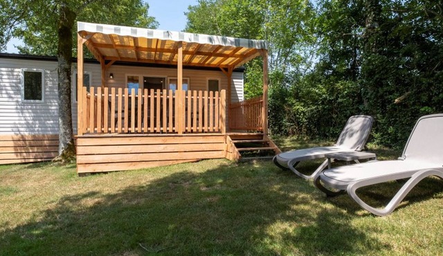 Mobile home with terrace - 6 guests