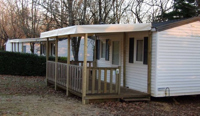 Mobile Home with Terrace in Limeuil for 3 People
