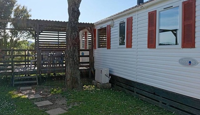 Mobile home with terrace for 6 people in Anduze