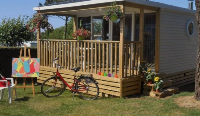 Mobile home with terrace - 4 guests