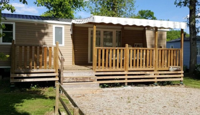 Mobile home with terrace - 8 guests